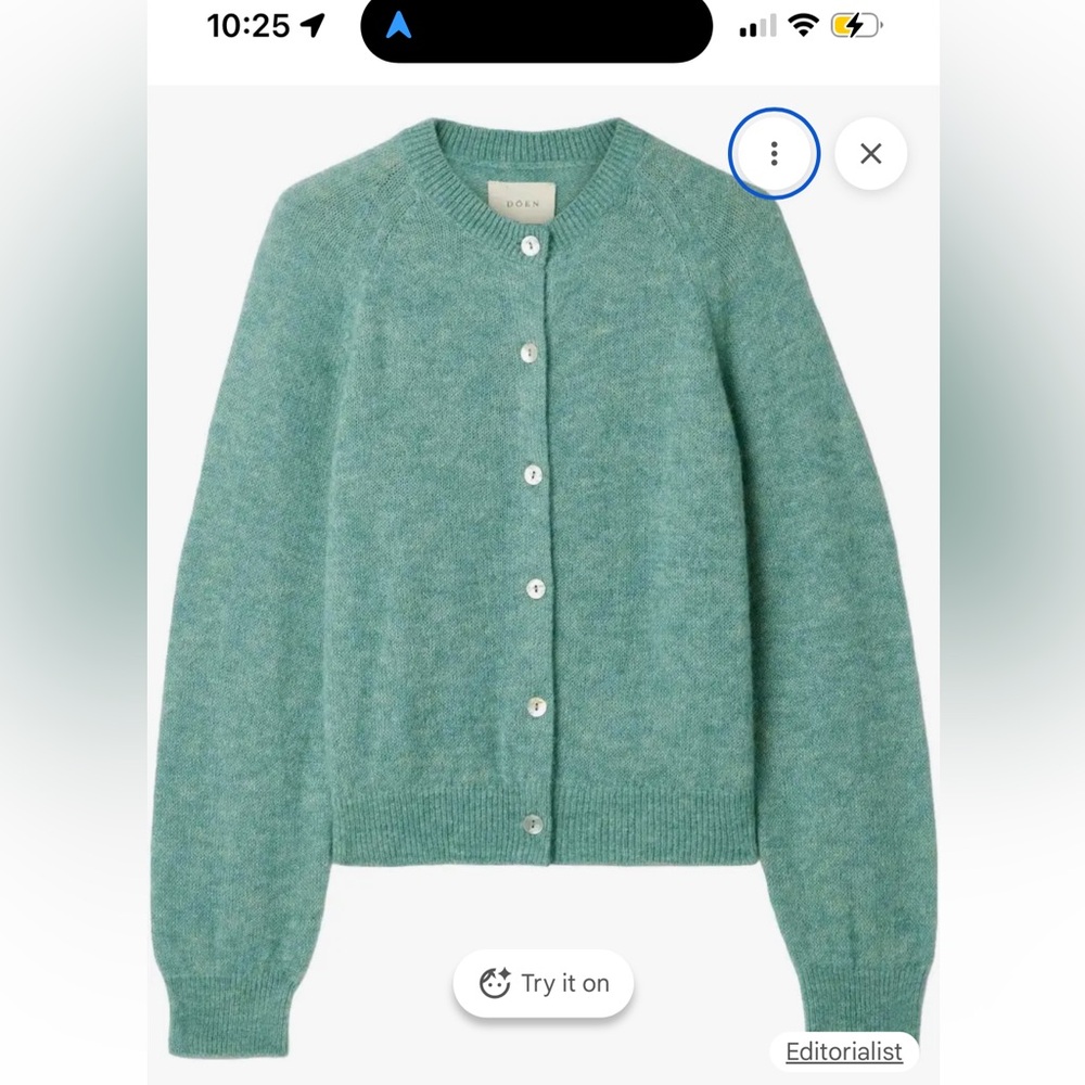 DÔEN Women's Petra Alpaca-Wool Cardigan